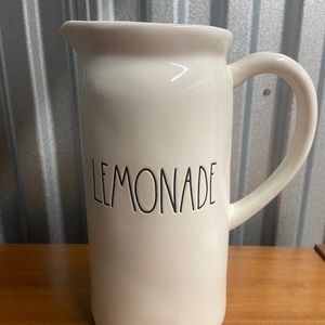 Rae Dunn lemonade pitcher
